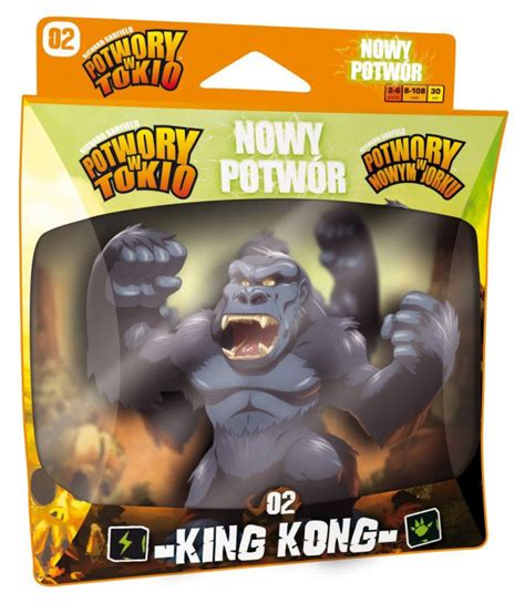 Potwory W Tokio King Kong Dodatek Gra Planszowa Portal Games Portal