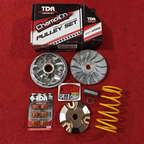 Jual Paket Pulley Roller Per CVT TDR Racing Yamaha Fazzio 125 Kota