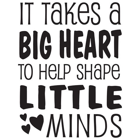 It Takes A Big Heart Wall Quotes™ Decal | WallQuotes.com