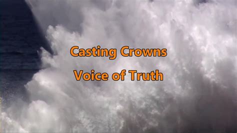 Voice Of Truth Casting Crowns Lyrics On Screen Hd Youtube