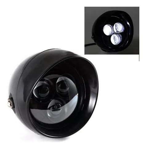 Lámpara De Faro Delantero De Bala Led Universal Para Motocic Meses