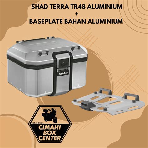 Jual Box Pannier Alumunium Premium Shad Terra Tr Baseplate