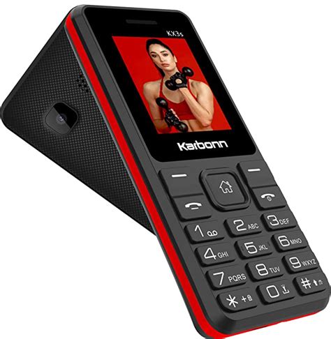 Karbonn Kx S Black Red Mah Battery Dual Sim Inch Wireless