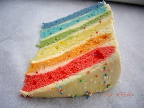 Rainbow Cake – Who doesn’t Love Colors? - NISH KITCHEN