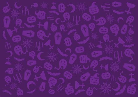 Halloween Elements Vector Background 10597040 Vector Art At Vecteezy