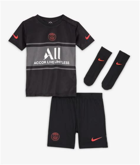 Psg 2122 Third Kids Kit Soccerarmor