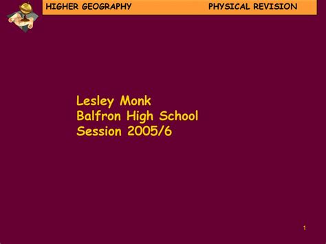 Lesley Monk Balfron High School Session 20056 Ppt Download