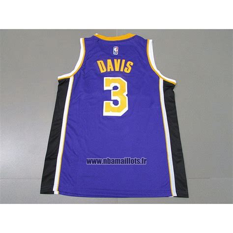 Maillot Los Angeles Lakers Anthony Davis NO 3 Statement 2021 22 Volet