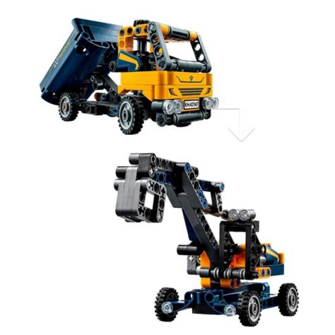 Lego Technic Klocki Lego W Wywrotka Koparka Allegro Pl