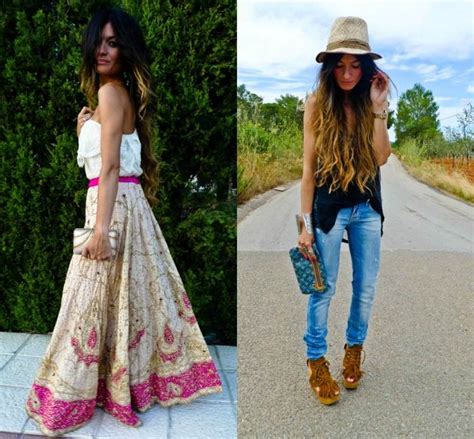 Hippie Chic in der Mode 50 Ideen im Boho Stil für den Sommer Herbst