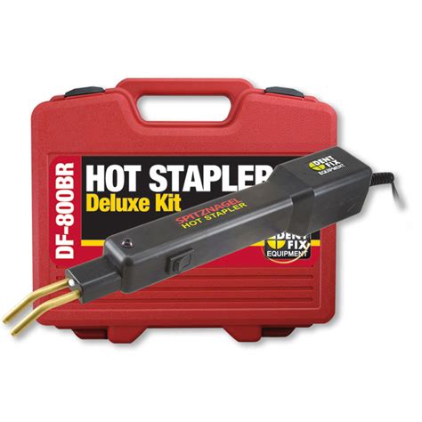 Dent Fix Hot Stapler Plastic Repair Deluxe Kit Df Br