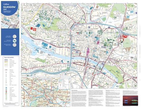 Glasgow Pocket Map by Collins