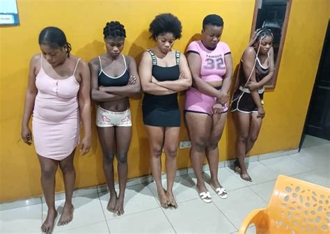 Five Nigerian Sex Workers Arrested In Ghetto At Asokwa