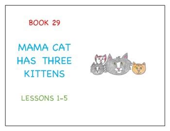 EL/ELL/ESL Read Aloud Book 29: Mama Cat Has Three Kittens by Denise Fleming