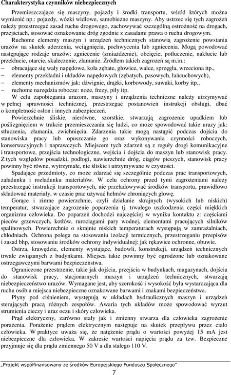 Identyfikowanie Czynnik W Rodowiska Pracy Z Pdf Darmowe Pobieranie