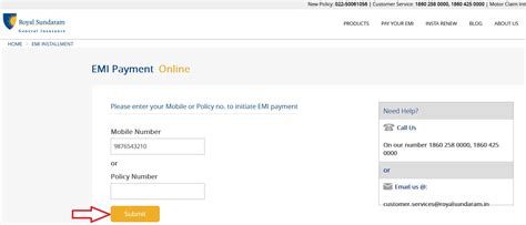 Royal Sundaram EMI Payment Online Royalsundaram In Status Check