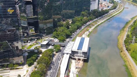 OBRAS ESTAÇÃO MORUMBI LINHA 17 OURO DO MONOTRILHO VAMOS FAZER UM VÍDEO