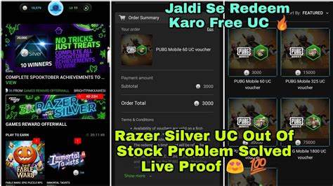 Razer Silver Uc Out Of Stock Problem Solved Live Proof Jaldi Se