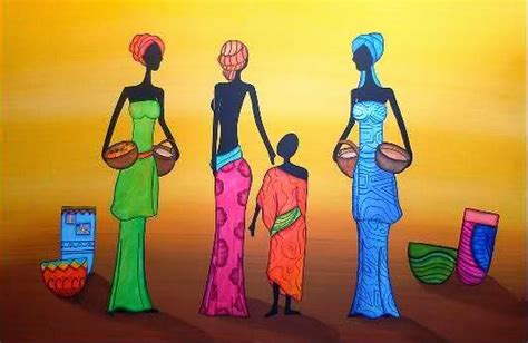 Cuadros Modernos Pinturas y Dibujos Cuadros Étnicos Africanos Imágenes