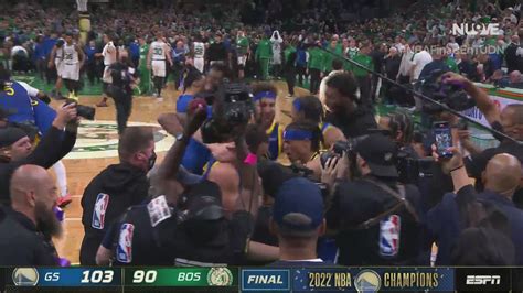 Resumen Toscano Y Warriors Derrotan A Celtics Para Coronarse En La