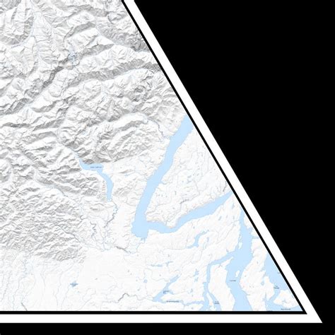 Topographic Map Of Olympic National Park United States Map