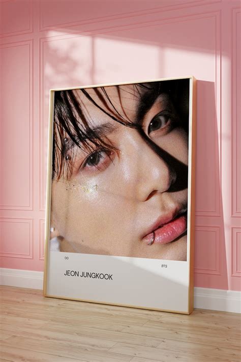 Bts Poster Set Of 7 Digital Download Jungkook Calvin Klein Etsy