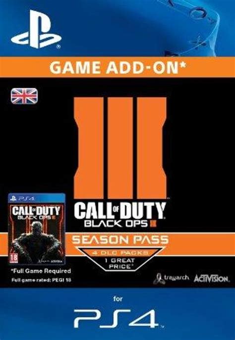 Call Of Duty Cod Black Ops Iii Season Pass Ps Ps Cdkeys