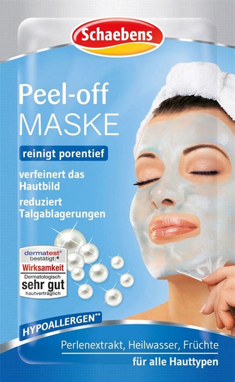 Schaebens Peel Off Maske Er Beutel Artofit