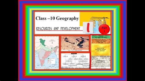 Ncert Class 10 Geography Chapter 1 Resources And Development Part 1 Youtube