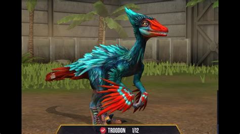 TROODON LEVEL 40 Jurassic World The Game YouTube