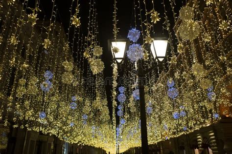 Decorative Christmas Decoration Of The Glazed Dome Of The Shopping