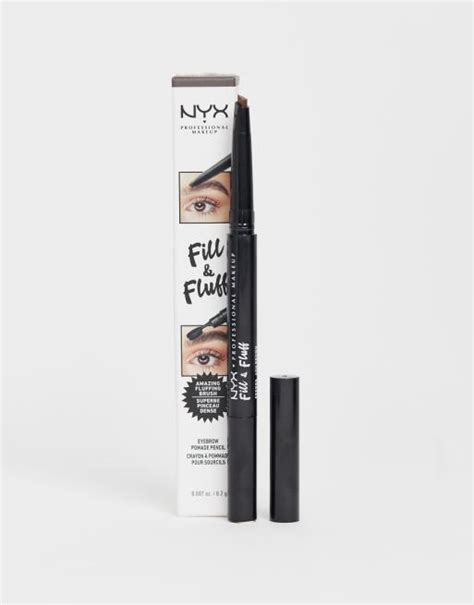 Nyx Professional Makeup Fill And Fluff Eyebrow Pomade Pencil Asos