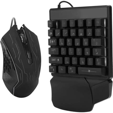 Kit Clavier Et Souris À Une Main Ensemble Clavier Et Souris Filaires