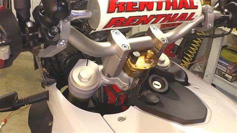 Scotts steering damper for BMW F800GS one of the essential mods to take your bike off road.