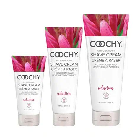 Coochy Skin Sensitive Shave Cream Seduction Sassy Sensations Adult Sex Toys Lingerie