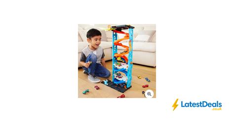3 4 3 Ref 217604 Hot Wheels City Transforming Race Tower Set 24 99 At Smyths Toys Superstores