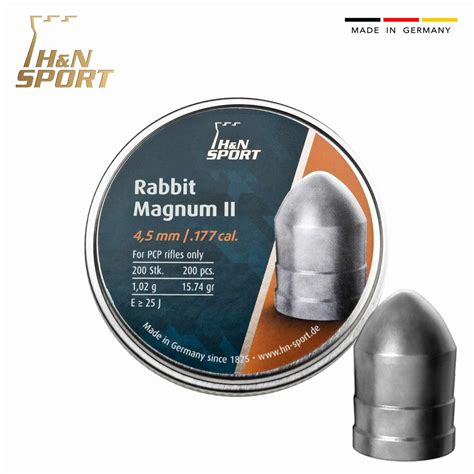 H N Rabbit Magnum II 4 5 mm für starke Luftgewehre