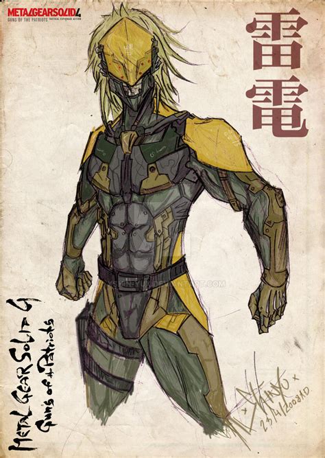 MGS4 - Raiden by Xshin-yuX on DeviantArt