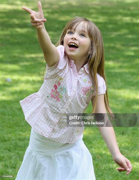 Singer Connie Talbot Takes Part In A Photoshoot At London Zoo On June