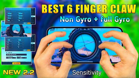 New Fastest 6 Finger Claw Best Sensitivity Code And Control Code