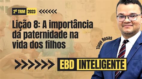 Lição 8 A importância da paternidade na vida dos filhos EBD