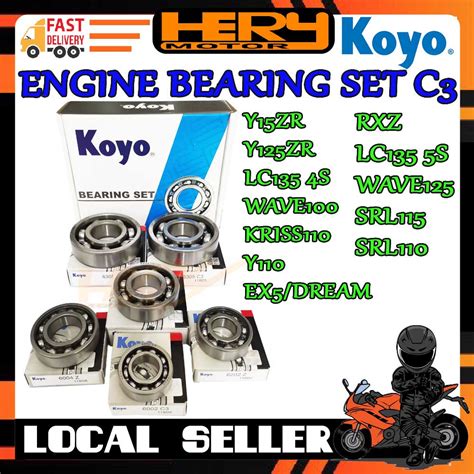 Koyo Engine Bearing Set Y Zr Y Lc S S Rs Rs R Y Y Z