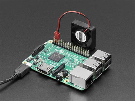 Miniature V Cooling Fan For Raspberry Pi And Other Computers Id