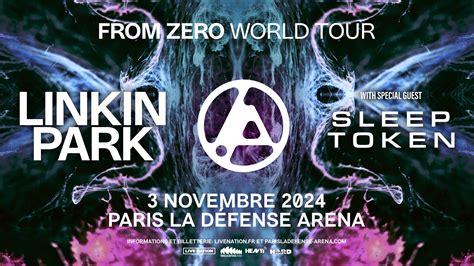 Linkin Park Concert Paris La Défense Arena Infos And Tickets