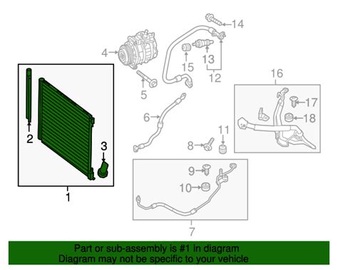 Mercedes Benz A C Condenser Mb Oem Parts