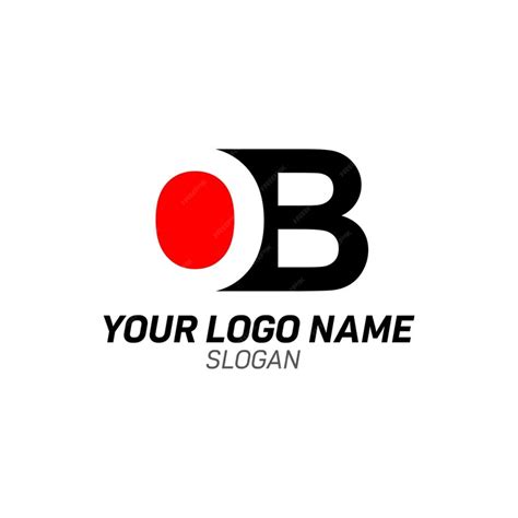 Premium Vector | A black and red logo for a company called a logo