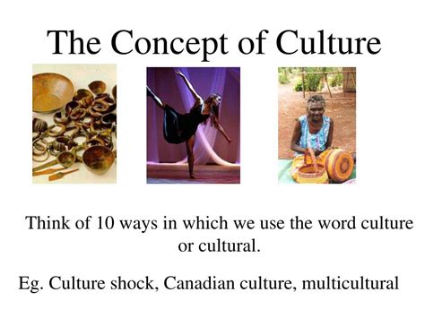 Ppt The Concept Of Culture Powerpoint Presentation Free Download