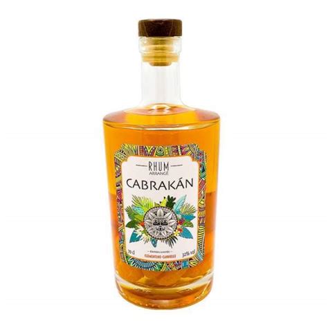 Rhum Arrangé Clémentine Et Cannelle Cabrakàn 70cl 32