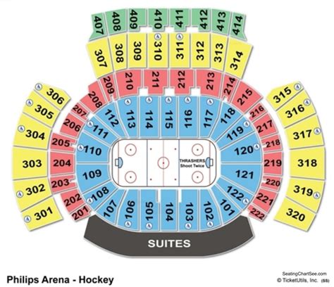 Philips Arena Interactive Seating Chart - Arena Seating Chart