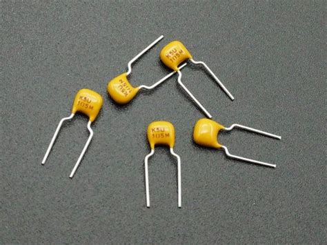 Capacitor Multilayer Ceramic 1uF 50V 5 Pack ProtoSupplies